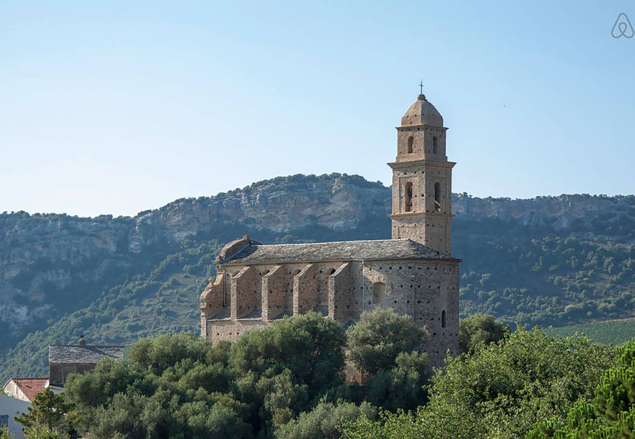 Ferienwohnung in Patrimonio - Domaine Ghjulia - Casa Fiumorbu