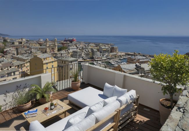 Ferienwohnung in Bastia - Appartement de standing avec rooftop de 35m2