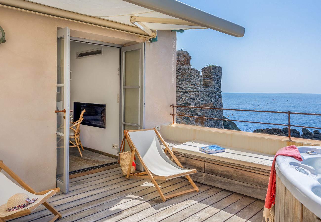 Ferienhaus in Erbalunga - Maison de pêcheur dans le Cap Corse