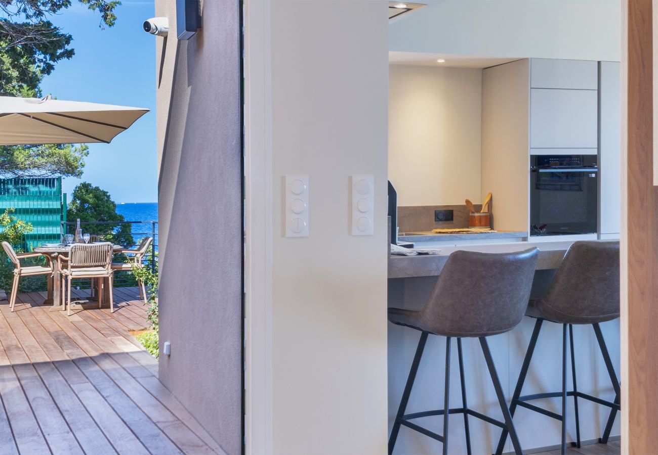 Ferienwohnung in Santa-Maria-di-Lota - Casa BORDIMARE Miomo CAP Corse