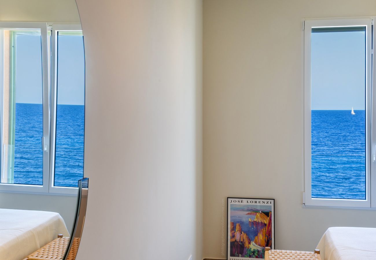 Ferienwohnung in Santa-Maria-di-Lota - Casa BORDIMARE Miomo CAP Corse