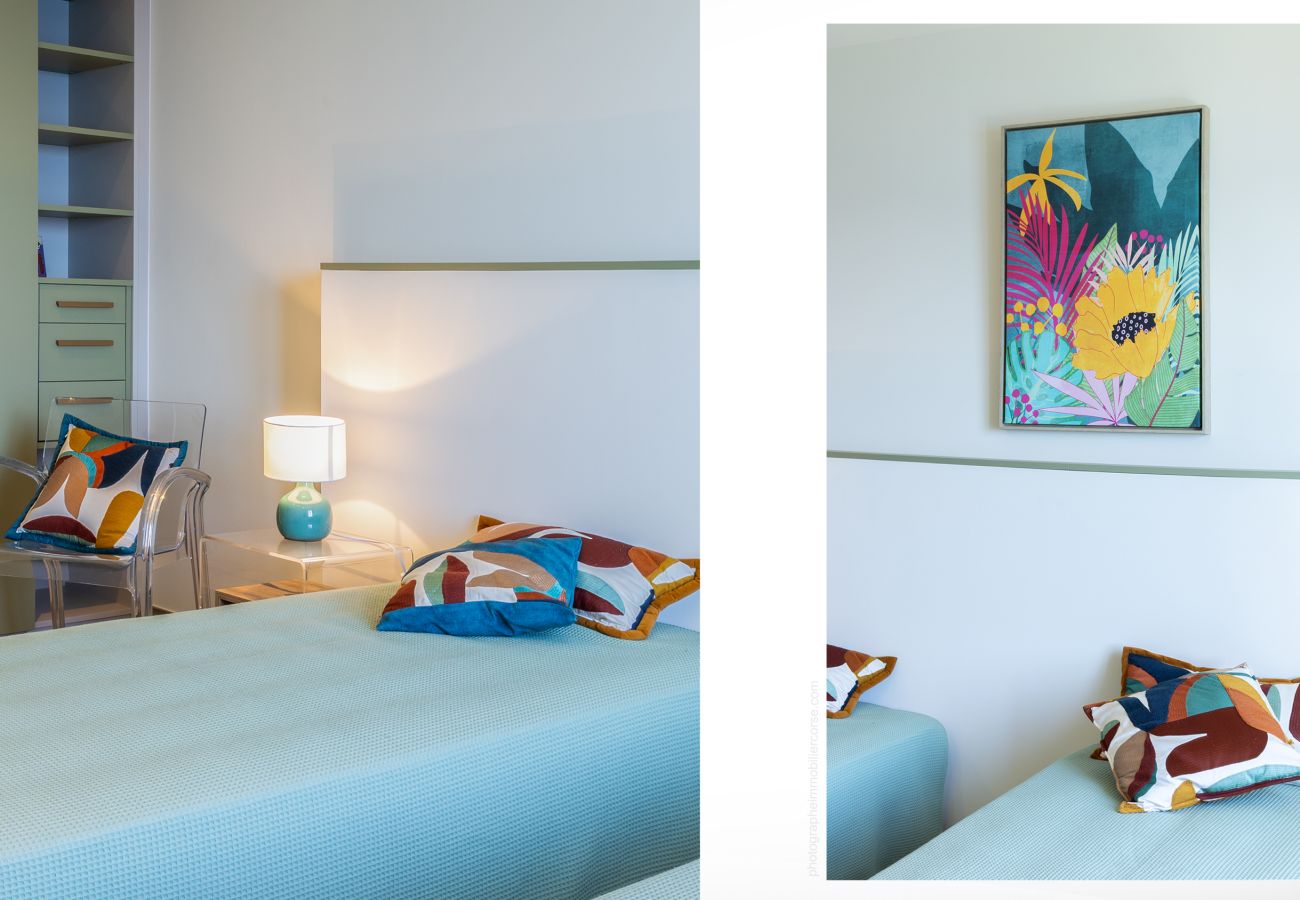 Ferienwohnung in Santa-Maria-di-Lota - Casa BORDIMARE Miomo CAP Corse