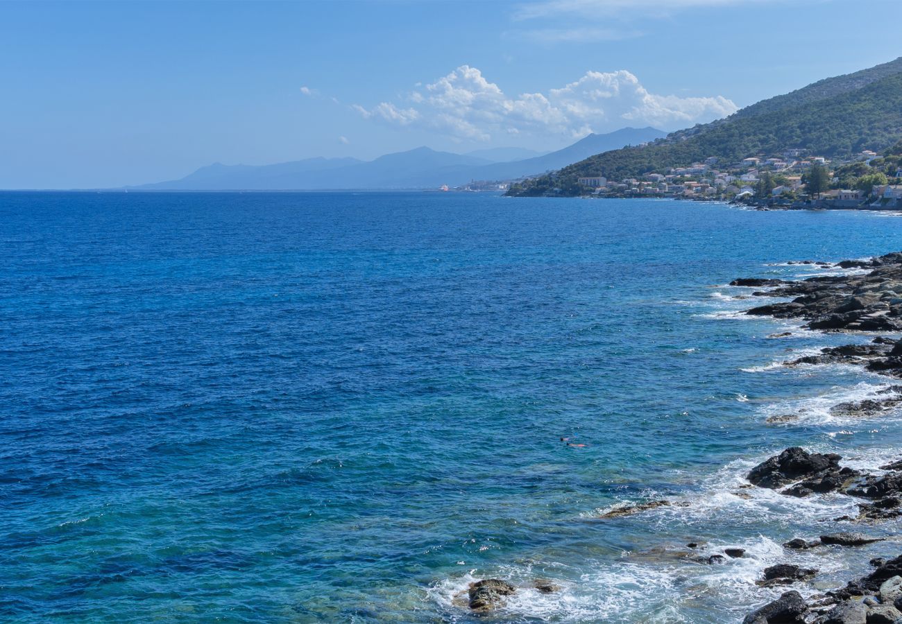 Ferienwohnung in Santa-Maria-di-Lota - Casa BORDIMARE Miomo CAP Corse