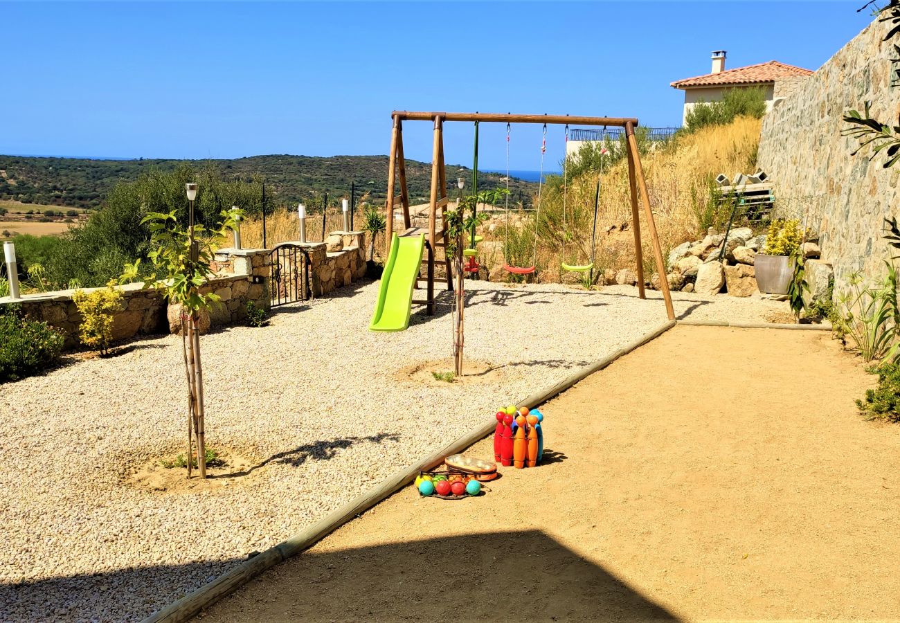 Villa à Belgodère - Villa Les 2 F, plage de Losari - Belgodère