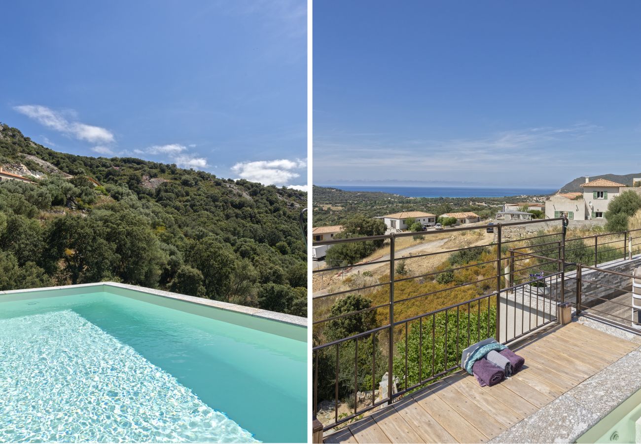 Villa à Belgodère - Villa Les 2 F, plage de Losari - Belgodère