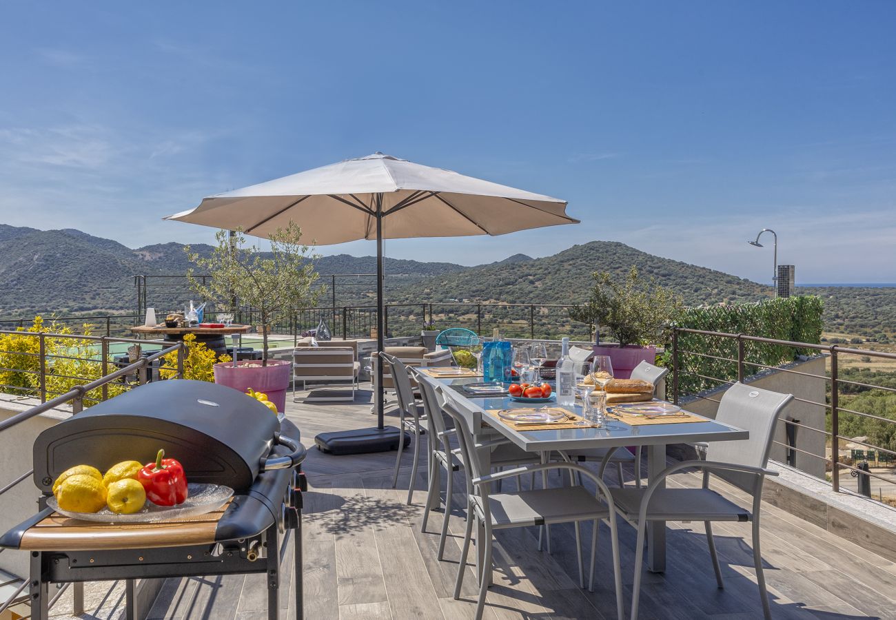 Villa à Belgodère - Villa Les 2 F, plage de Losari - Belgodère