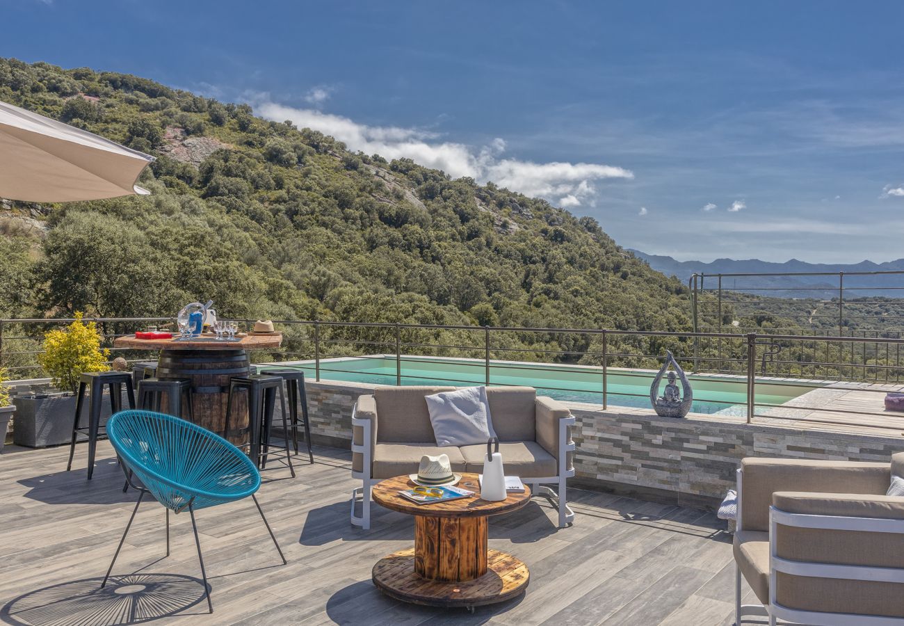 Villa à Belgodère - Villa Les 2 F, plage de Losari - Belgodère